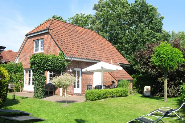 Ferienhaus in Hooksiel mit überdachter Terrasse