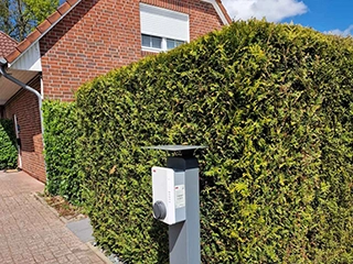 Wallbox für Elektroautos am Ferienhaus
